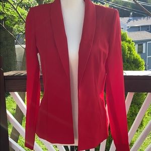 Calvin Klein red Blazer Sz 8